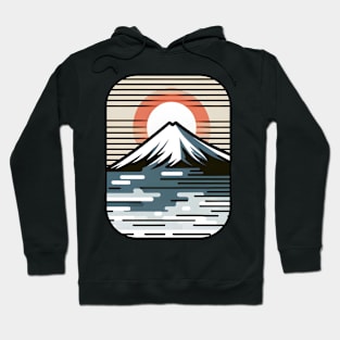 Sunrise over Mount Fuji Hoodie